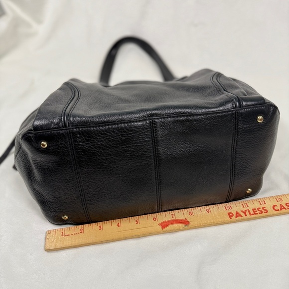 Aimee Kestenberg “Chelsea” Black Leather Shoulder Bag - Picture 8 of 11